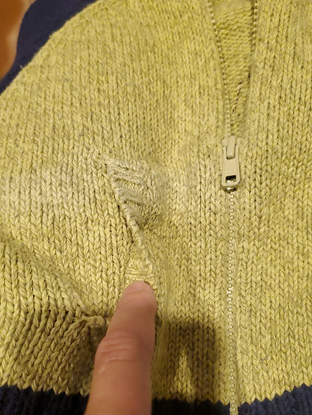Second‎ Steps 18M Boy Green and Navy Dinosaur Sweater Zip Jacket
